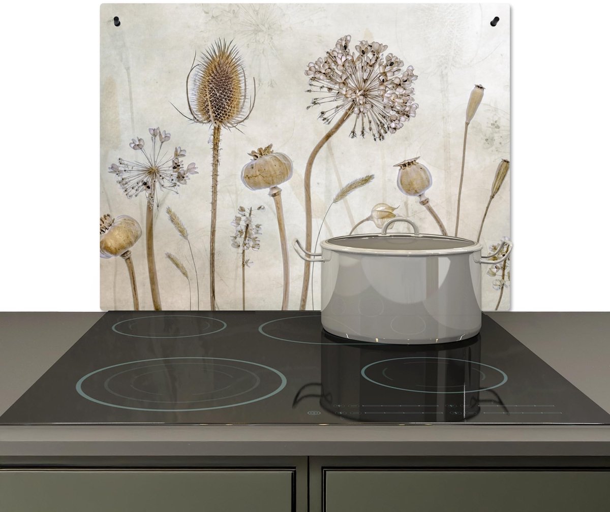 Dailygoods - © Spatscherm Keuken - 59x77 cm Aluminium Kookplaat Achterwand Beschermer