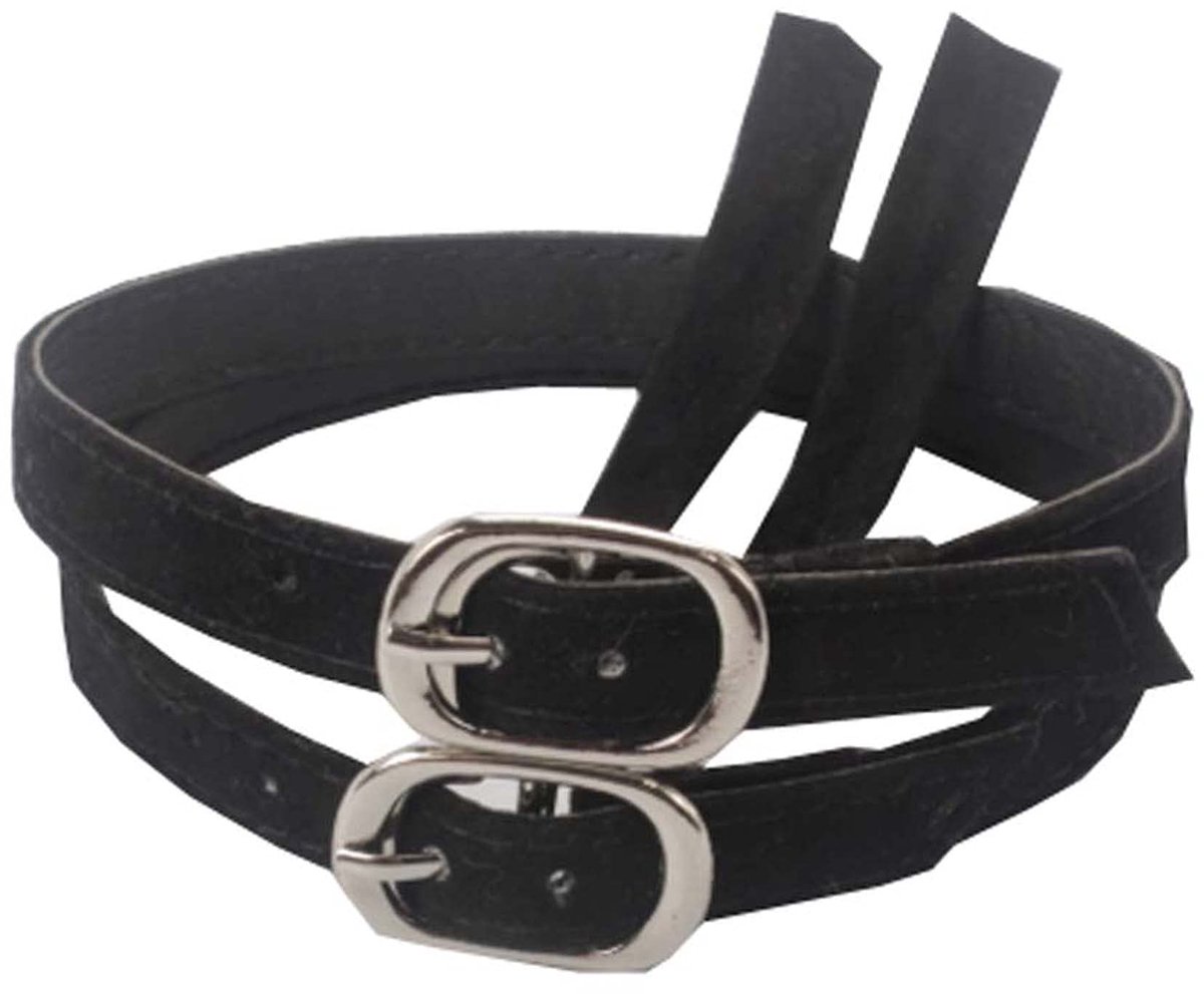 Dailygoods - Hoge Hakken Laarzen Straps - Zwart Nylon M, Verstelbare Schoenbanden