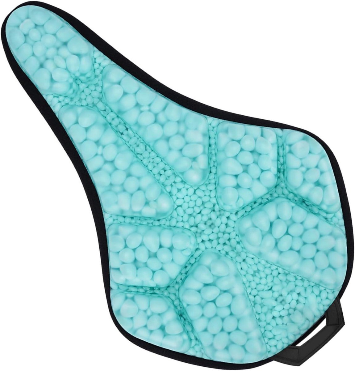 Fietszadel Kussen - Fietszadel Dames Heren - Comfortabel Fietsen - Schokabsorberend EVA - 28.5 x 18.5 cm - Groen