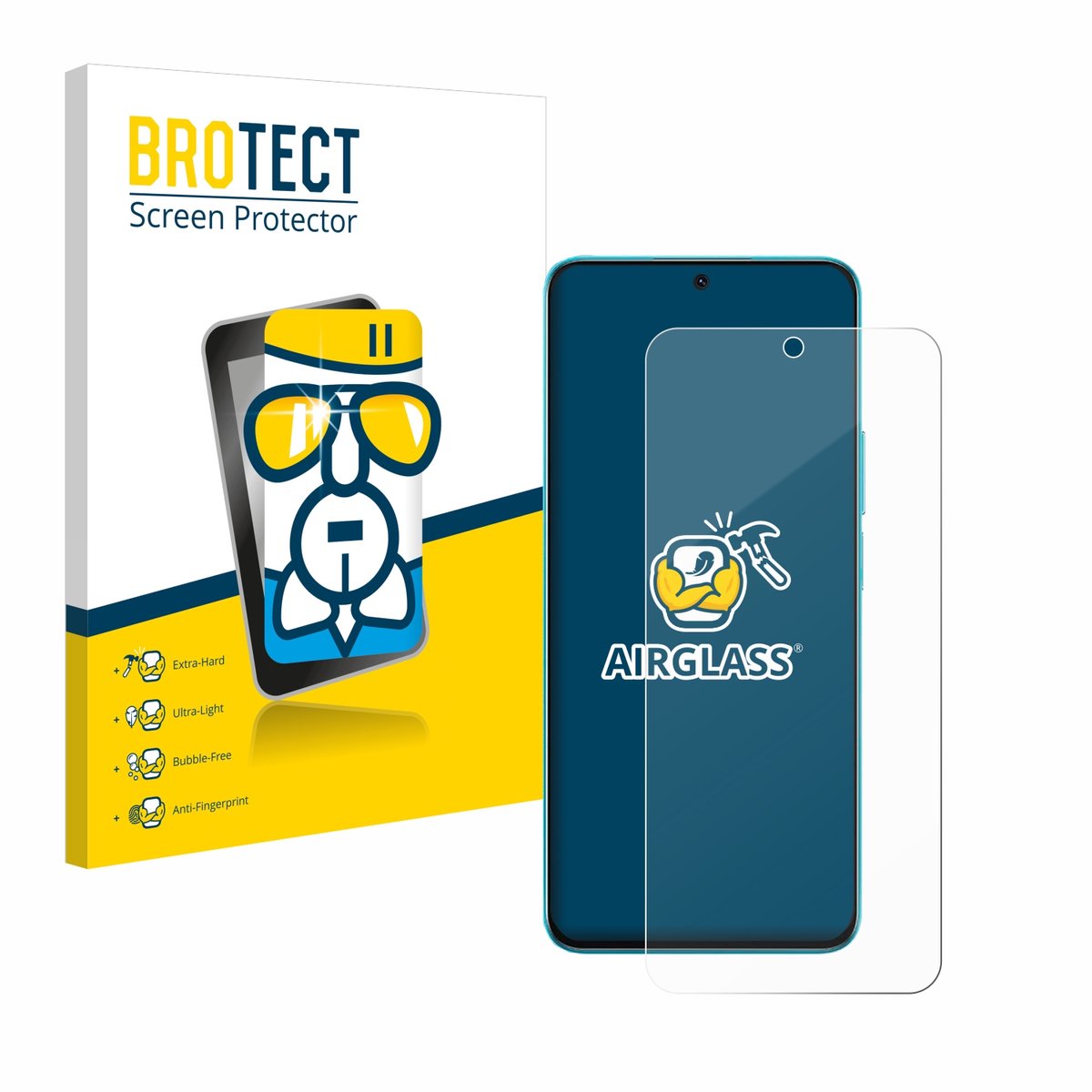 Screenprotector voor Honor X8A Beschermglas transparant