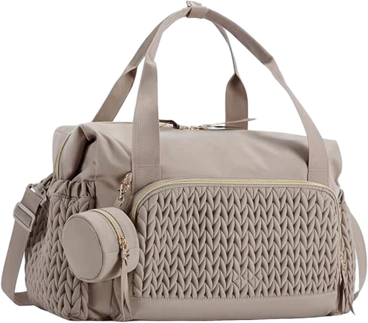 Luiertas Grote Capaciteit - Kraamtas Baby - Ziekenhuis Bezoek - Met Fopspeen Etui - 50 x 35 x 3 cm