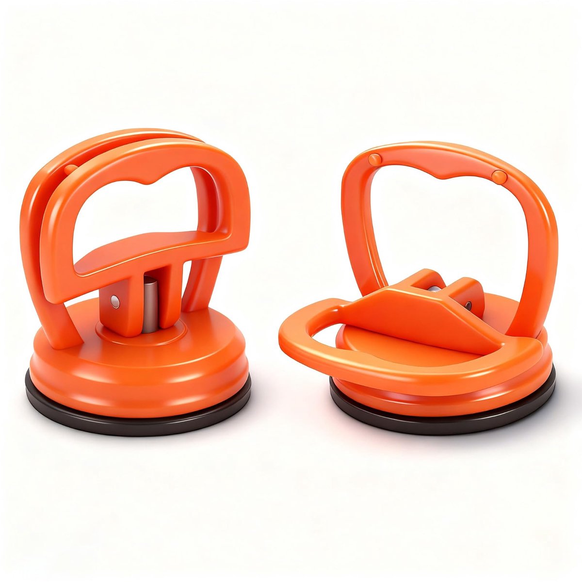 SnelShoppen - 2 Stuks Auto Dent Zuignap, Heavy Duty Mini-Vacuüm Zuiger, Deuktrekker voor Auto Deuken, Mobiele Telefoon, Computerscherm, Glazen Ruiten
