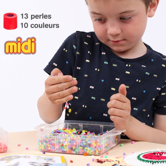 Hama - Strijkkralen in een Ton – 13000 Kralen – Creatief Speelplezier
