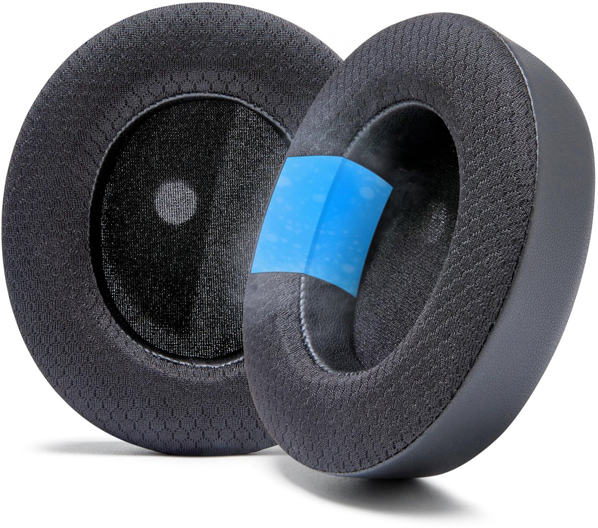 SnelShoppen - WC FreeZe Stealth Pro Koelgel-oorkussens voor Gaming Headsets - Verbeter Comfort, Geluidsisolatie, Duurzaamheid - Zwart - Ideaal voor La