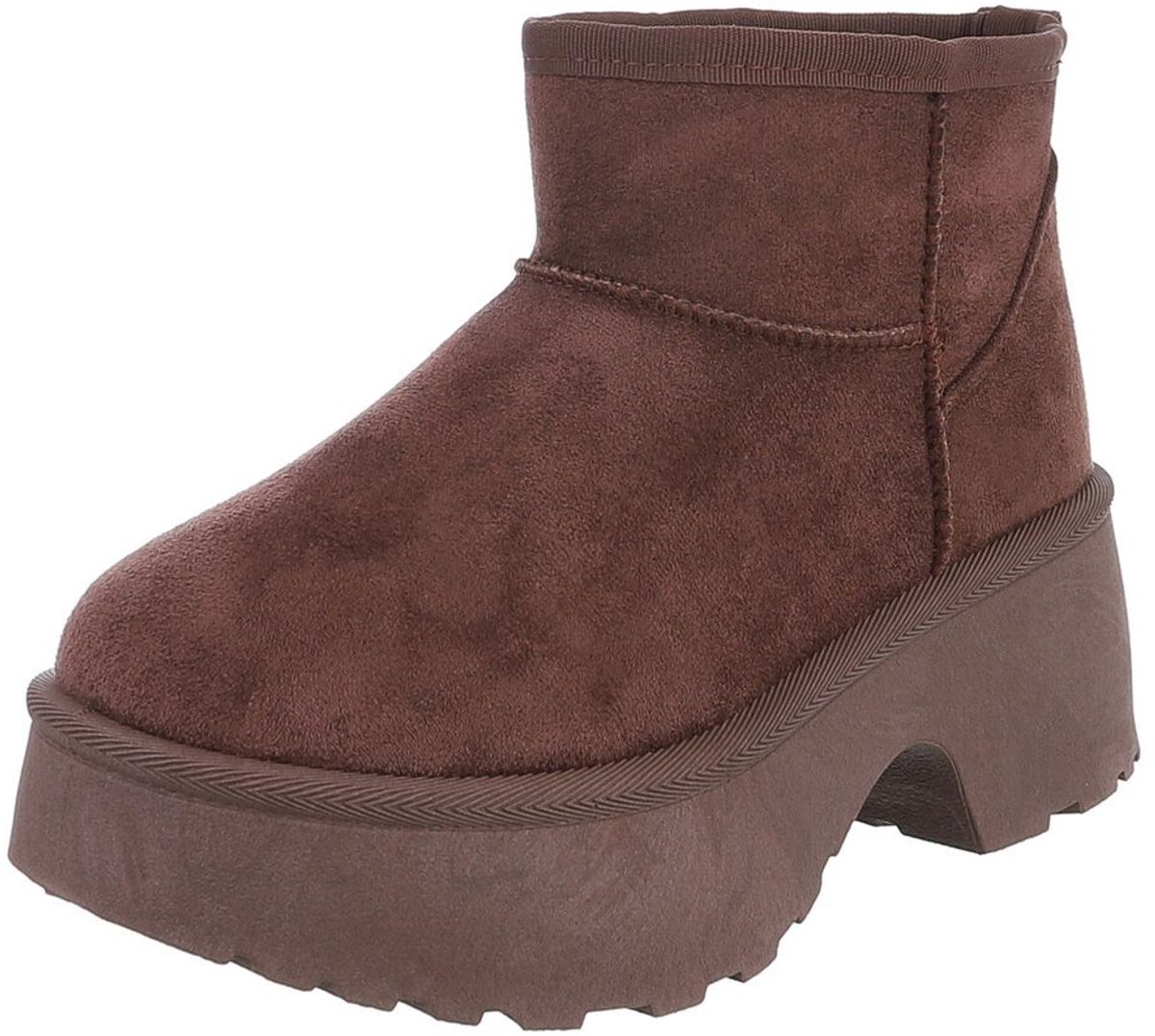 Enkellaars - Platformzool - Dames Mt:37