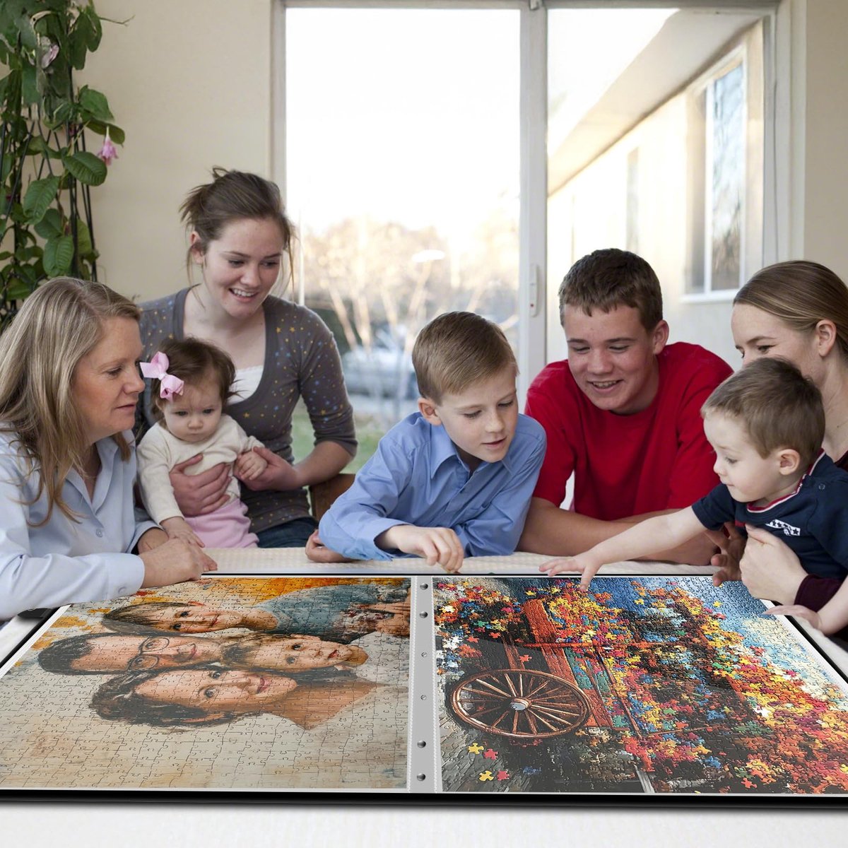 Puzzelmap voor 1000 Stukken met 24 HD-Vakken – Ideaal voor Stofbescherming van Puzzels — cadeau in Cadeau-ideeën - foto 4