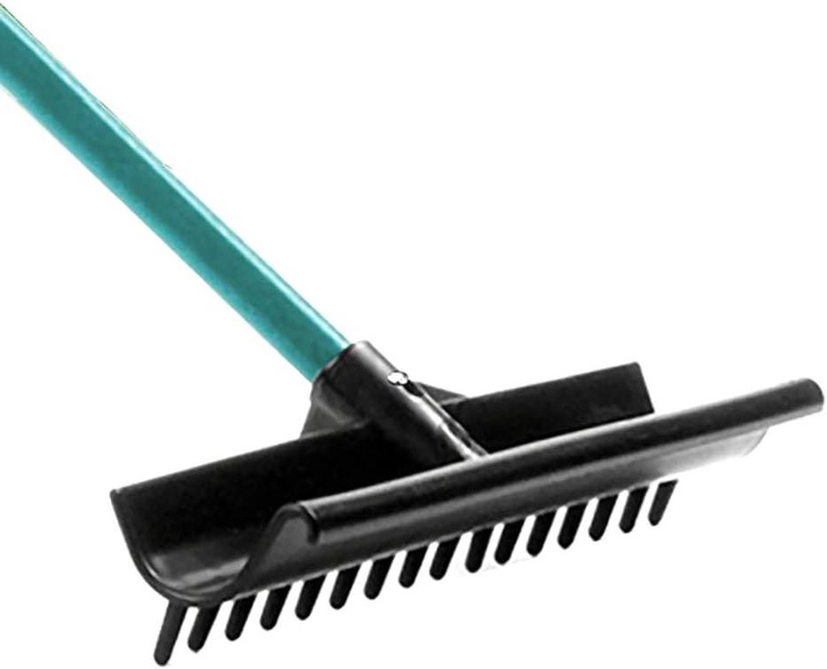 Tuinhark - Grashark Bladhark - Gazon Egaliseren - Dubbelzijdig - 120 cm - Zwart