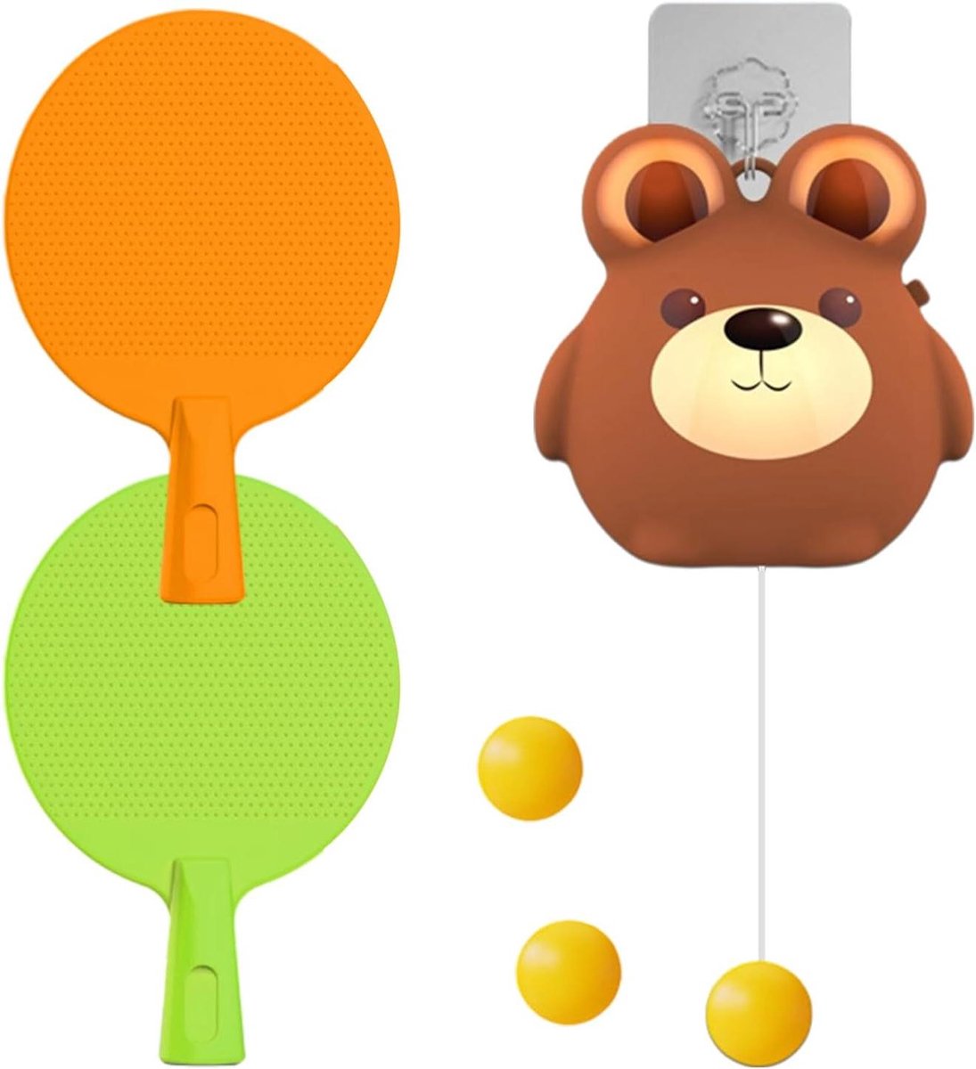 Tafeltennis Op Deurframe - Draagbaar Tafeltennisspel - Interactief Sportief Spel - Veelzijdige Aanpassing - 182 x 126 x 84 cm