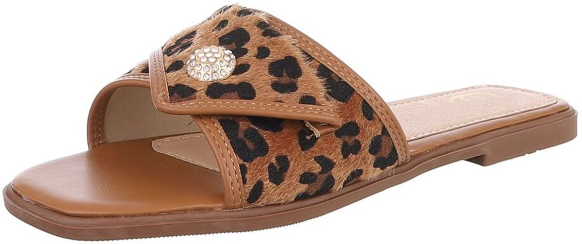 Dames slippers - open teen - dagelijks gebruik Mt:36