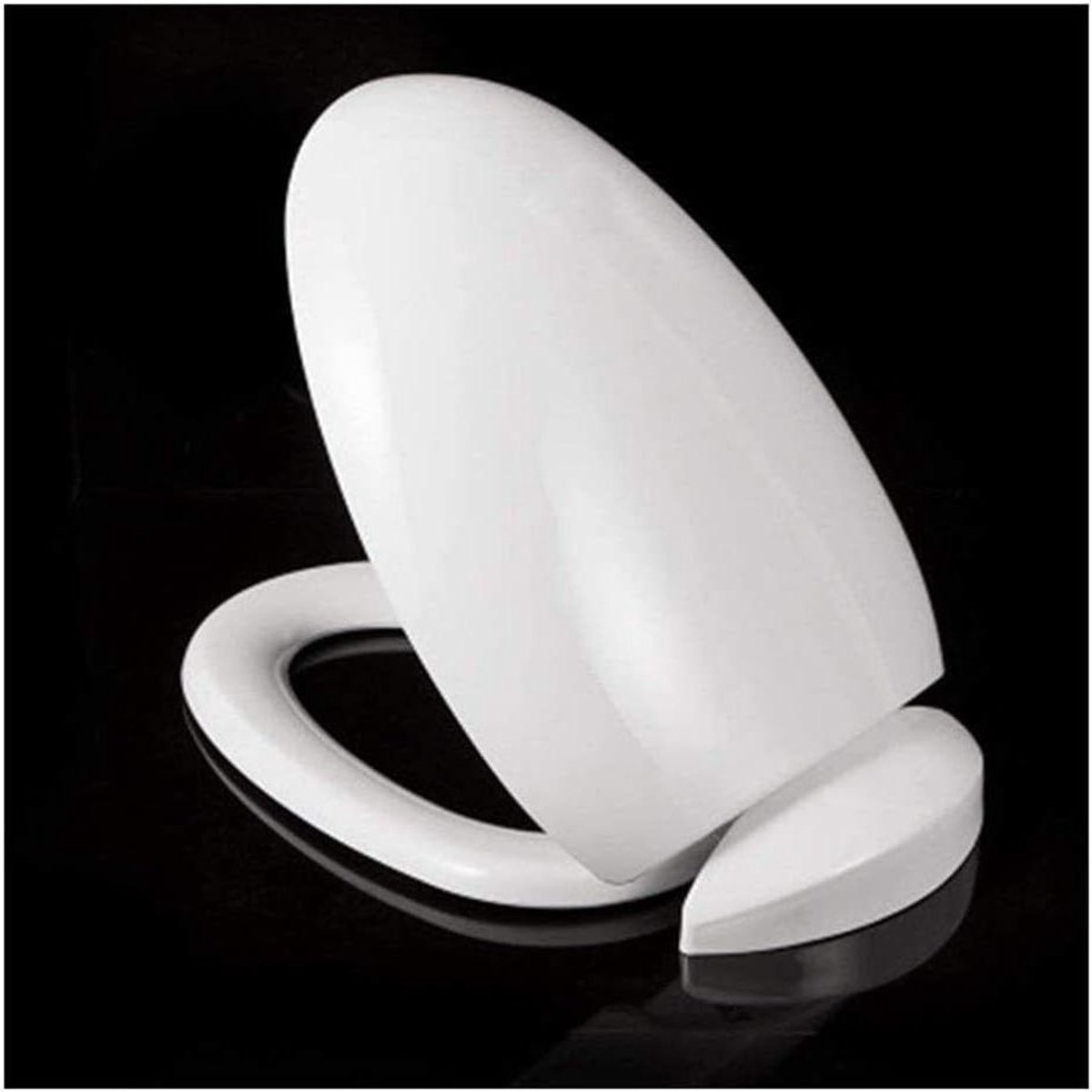 Toiletbril - WC-deksel - Badkamerupgrade - Softclose functie - 490 x 330 mm - Wit