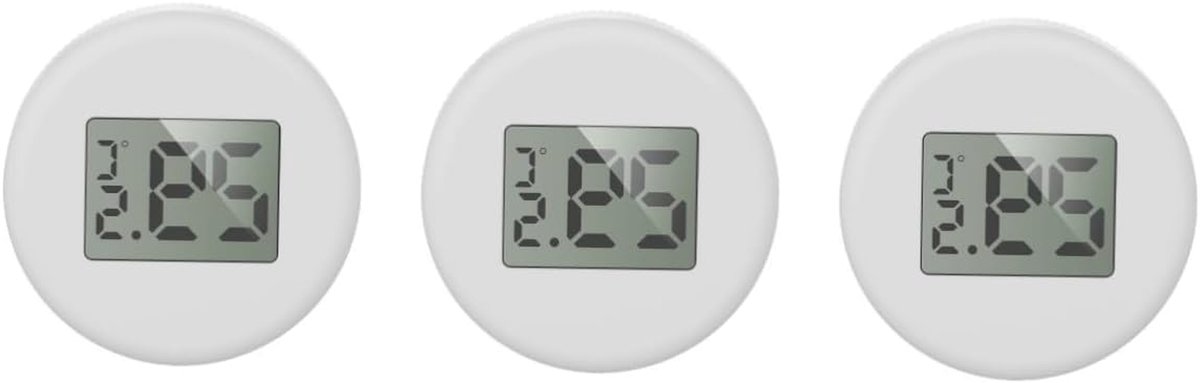 Digitale Aquariumthermometer - Waterthermometer Monitor - Aquarium Temperatuur Meten - LCD Display - 4.3 cm - Wit