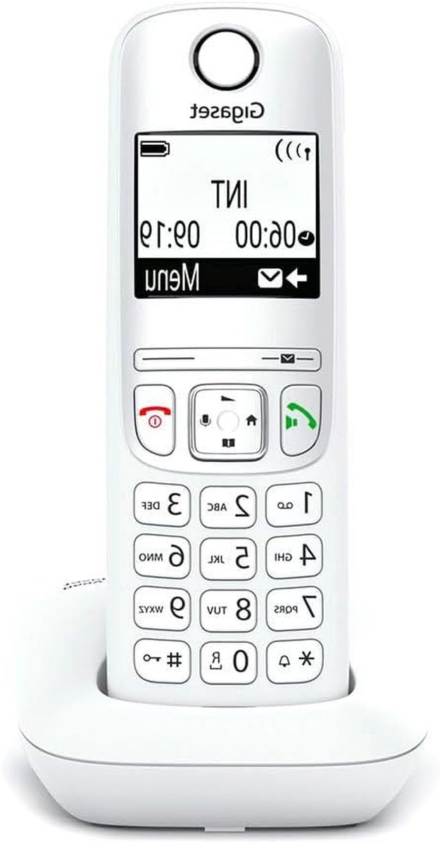 Draadloze telefoon - DECT telefoon Huistelefoon - Thuis bellen - Nummerherkenning - 336 Gram - Wit