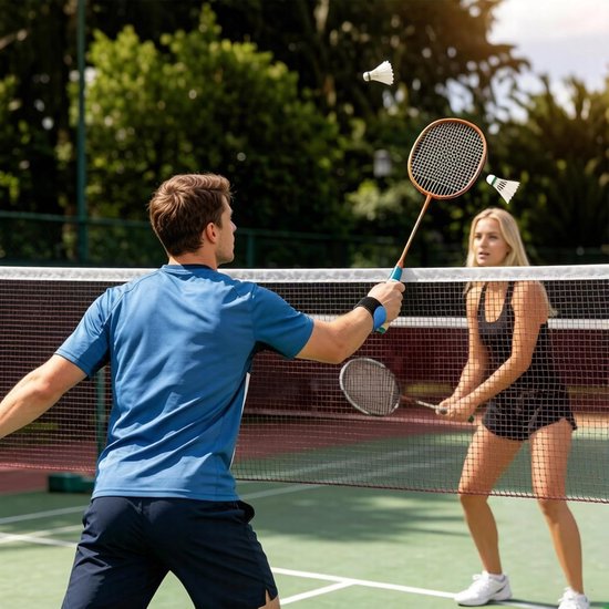 Badminton Trainer - Slag Oefenhulpmiddel - Vaardigheden Verbeteren - Corrigeert Slechte Grip - 13.7 cm - Niet gespecificeerd — afbeelding 4