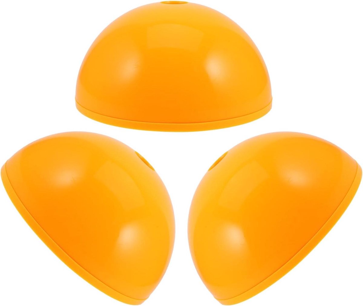 Voetbal Trainingspalen - Horden Voetbal - Behendigheidstraining - Multisport Compatibel - 19.5 x 19.5 x 10 cm - Geel