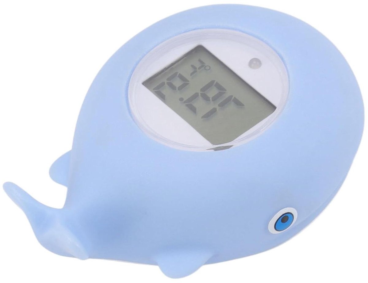 Babybad Thermometer - Bad Speelgoed - Veilig Baden - Stil Alarm - 11 cm - Blauw
