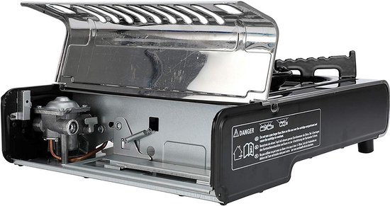 Camping Gasfornuis Set - Draagbare Kookplaat - Koken in de Natuur - Inclusief 4 Gaspatronen — afbeelding 4