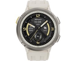 HiFuture MIX 3 Smartwatch - 1,43 inch AMOLED - Bluetooth bellen - Hartslagmeter & SpO2 - 47 mm - Latte
