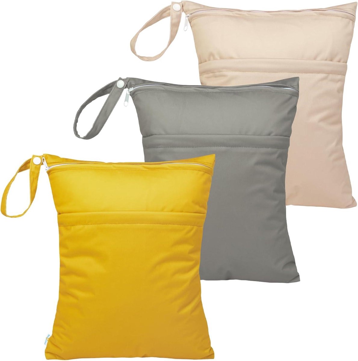 Wet Dry Bags - Luierzakken Strandtas - Baby Benodigdheden - Dubbele Ritsvakken - 3 Liter - Niet gespecificeerd