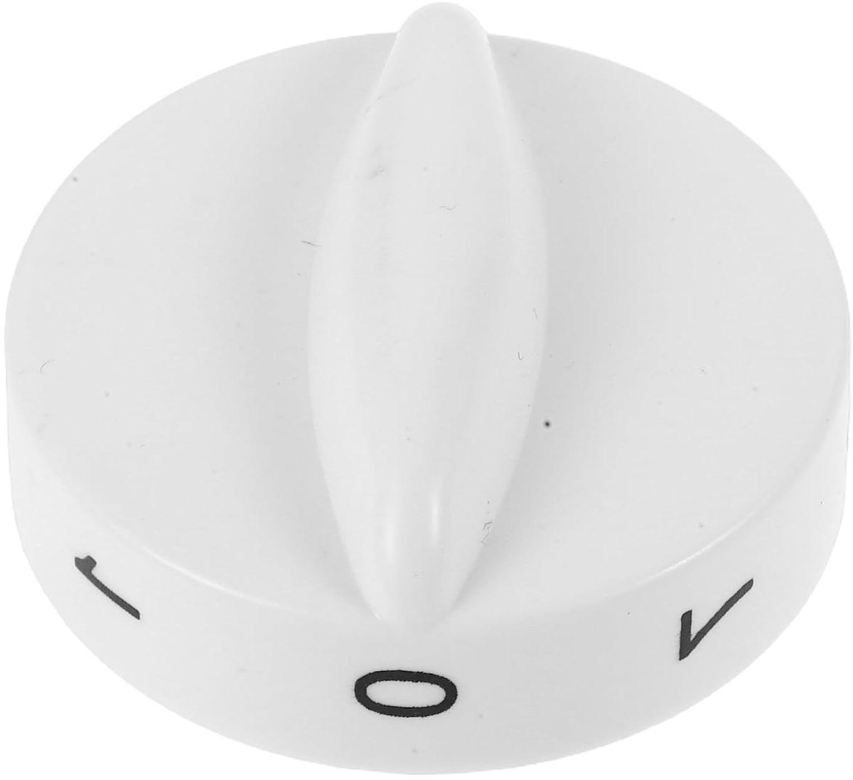 Koelkast Thermostaatknop - Draaistop Vriezer - Temperatuur Regelen - Eenvoudig Te Installeren - 4 cm - Wit