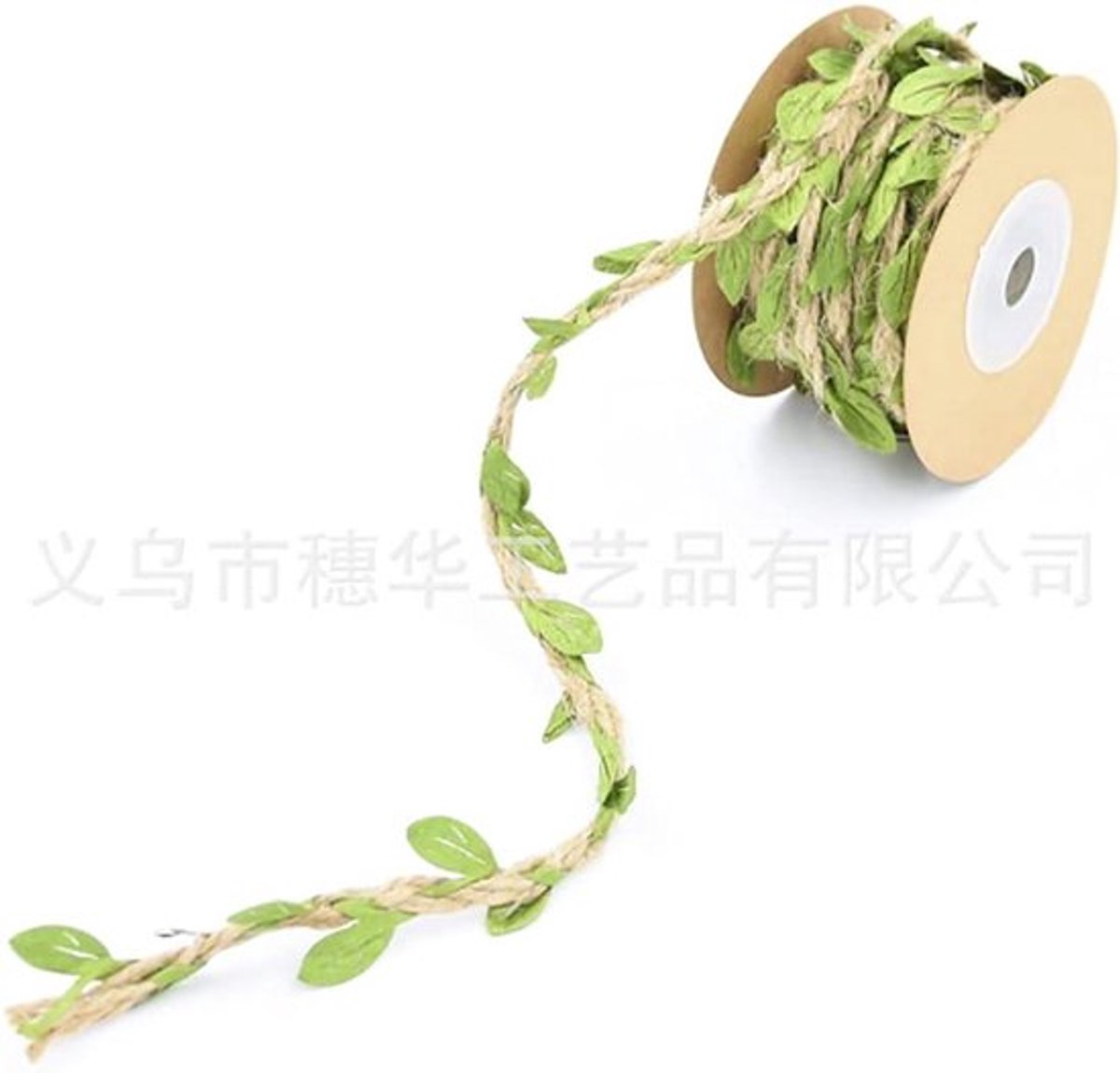 - Jute touw - Kunstbladeren - Woondecoratie - Doe-het-zelf - Ambachten - Slinger met bladeren - Geschikt voor creatieve projecten - Groen wijnstok jute touw wijnstok met kunstbladeren slinger voor doe-het-zelf ambachten en woondecoratie.