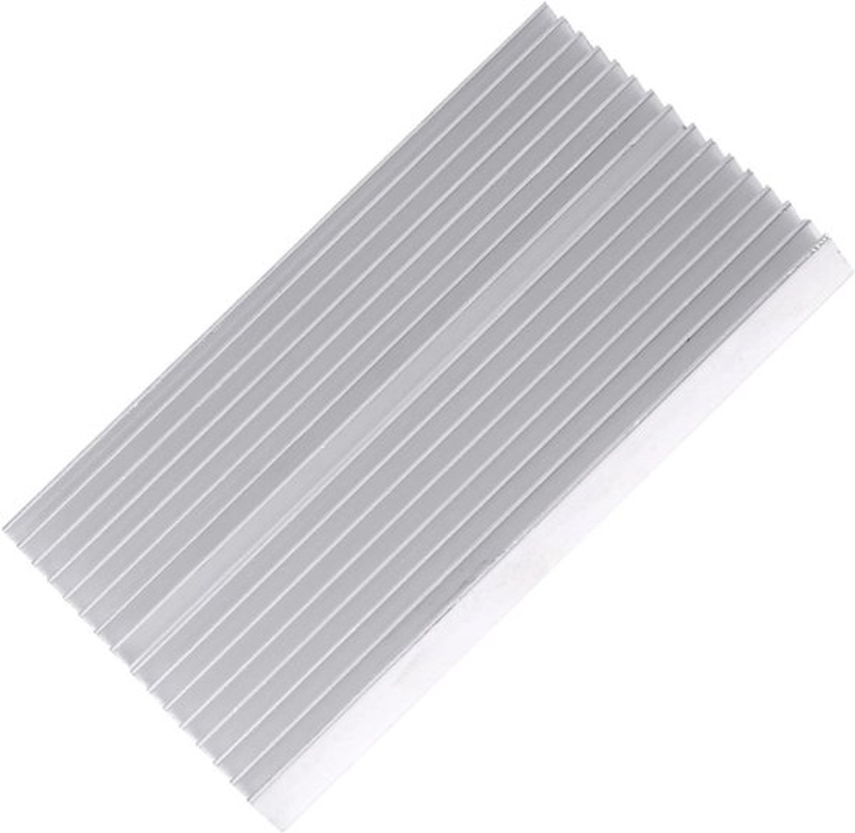 Aluminum Koellichaam Heatsink voor Versterkers - 16 Vinnen - 100 * 60 * 10MM