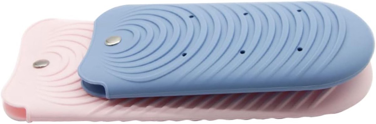 Hittebestendige Matten - Krultanghouder Isolatie - Haar Styling - Golvend Warmteafvoer Ontwerp - 26.5 cm - Blauw