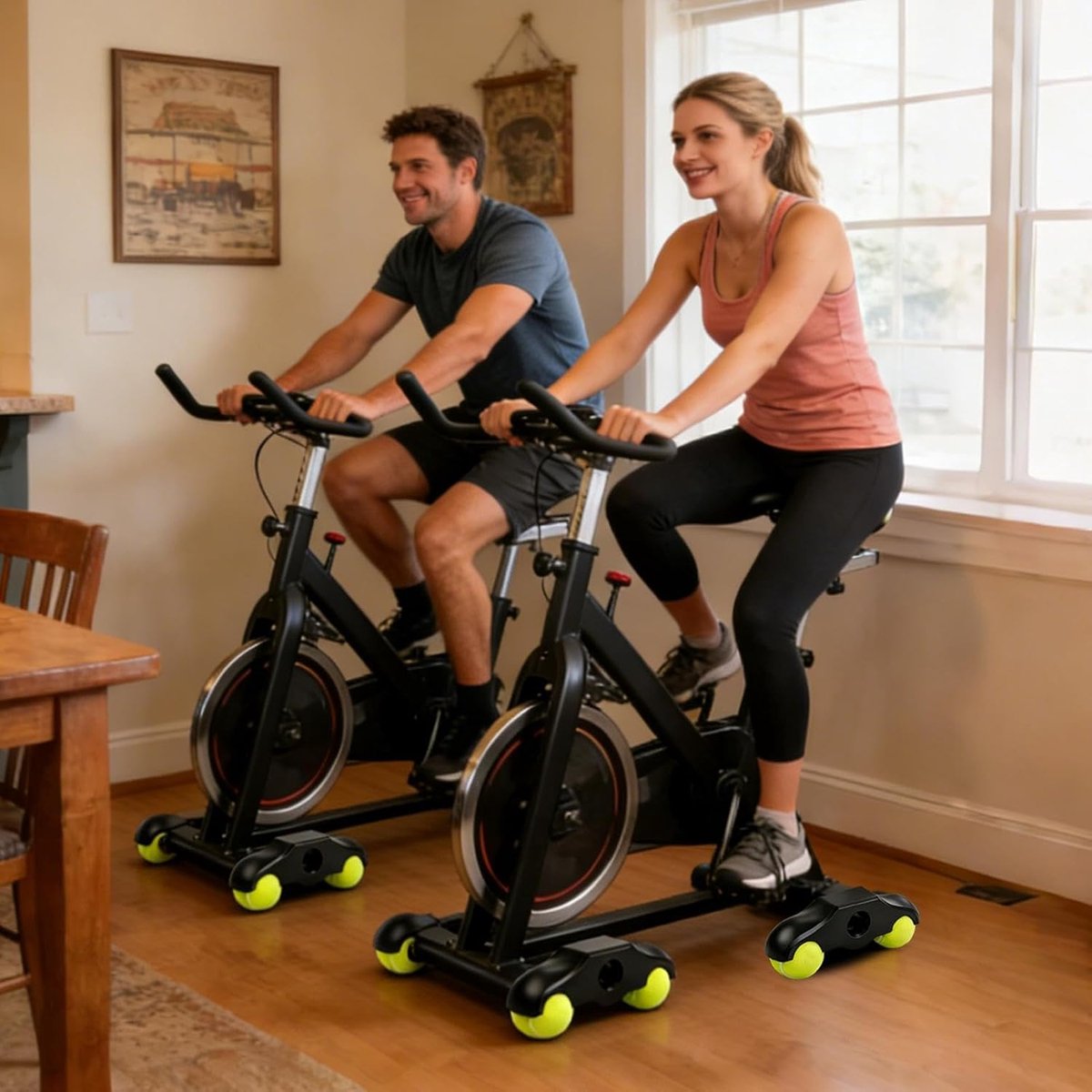 Fietstrainer Rocker Voeten - Geluidsreductie Kit - Indoor Fietsen - Vibratie Demping - 20 cm - Niet gespecificeerd