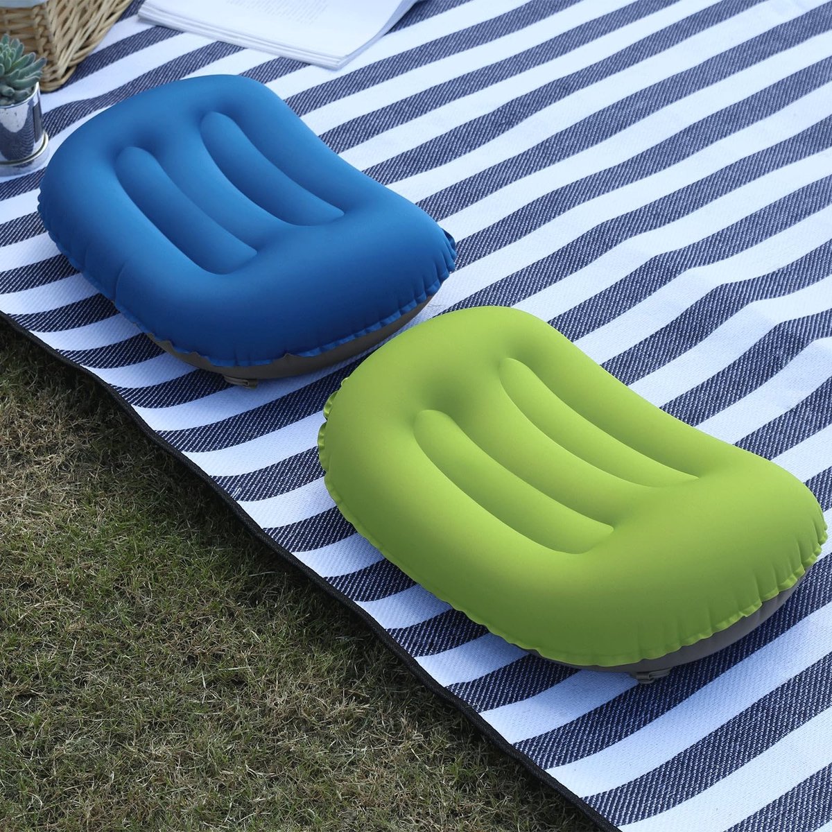 Dailygoods - Opblaasbaar Camping Kussen, 80g, Ultralicht voor Buitenactiviteiten