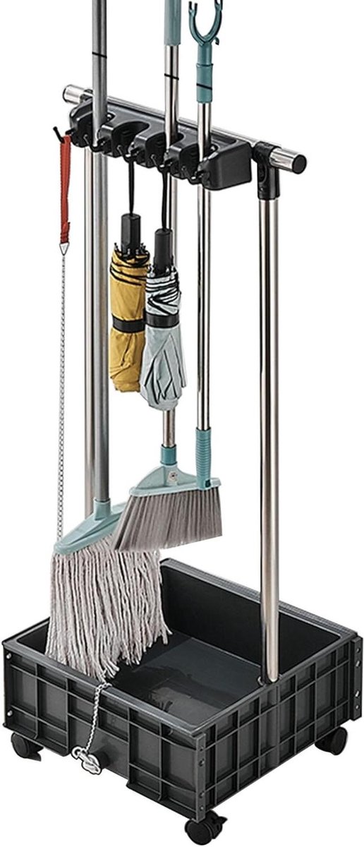 Houders voor Schoonmaakspullen - Opbergrek Organizer - Huishoudelijke Organisatie - Vrijstaand Ontwerp - Niet gespecificeerd - Niet gespecificeerd