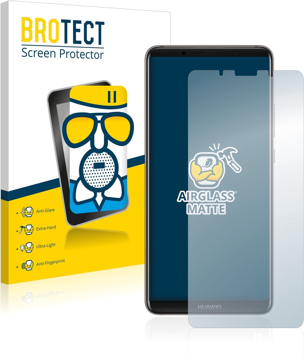 BROTECT - Screenprotector voor Huawei Mate 10 Pro - Folie Beschermfolie Beschermglas matte