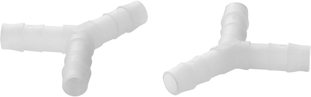 Hose Connector, Y-piece, 8 mm, DVGW W270 / KTW A-certified, suitable for drinking water, temperature resistant up to - ShopVlot
