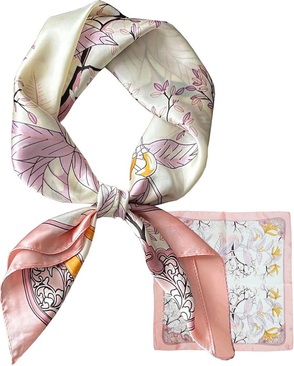 Ladies Large Bandanas Paisley Square Scarf Bag Head for Women (28 x 28 in) - ShopVlot