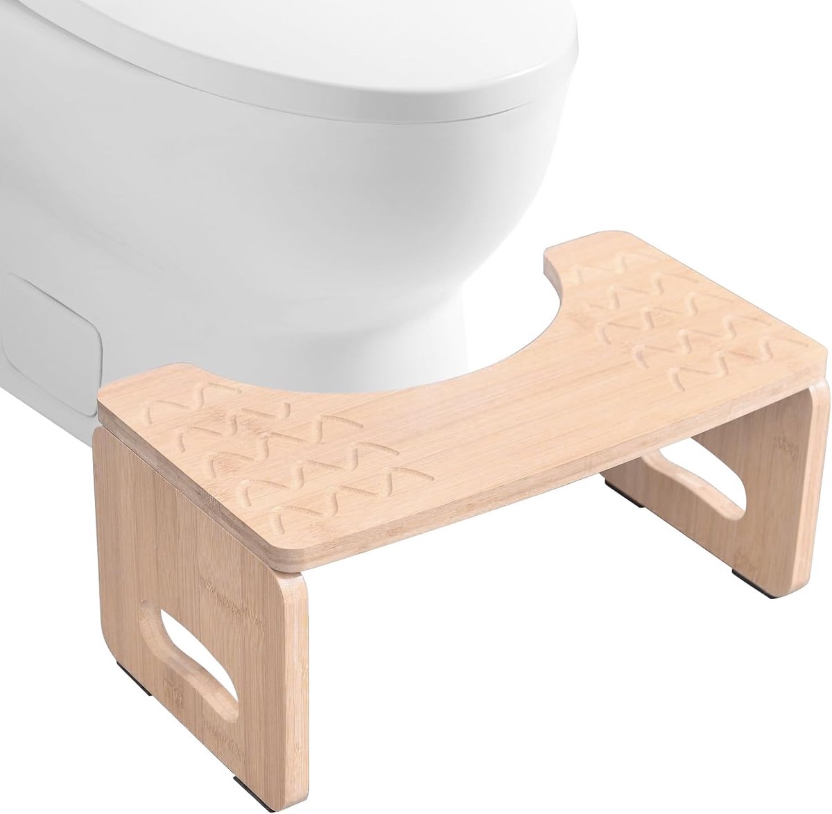 Bamboo Toilet Stool Adults Folding Toilet Stool, Toilet Stool, Toilet Stool, Bathroom Stool, Wood, Healthy and - ShopVlot