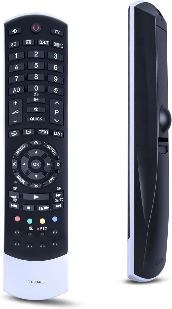CT-90405 Replacement Remote Control Fit For Toshiba TV 32TL933 32TL963G 40TL933F 40TL933G 40TL938F 40TL938G 55XL975G - ShopVlot