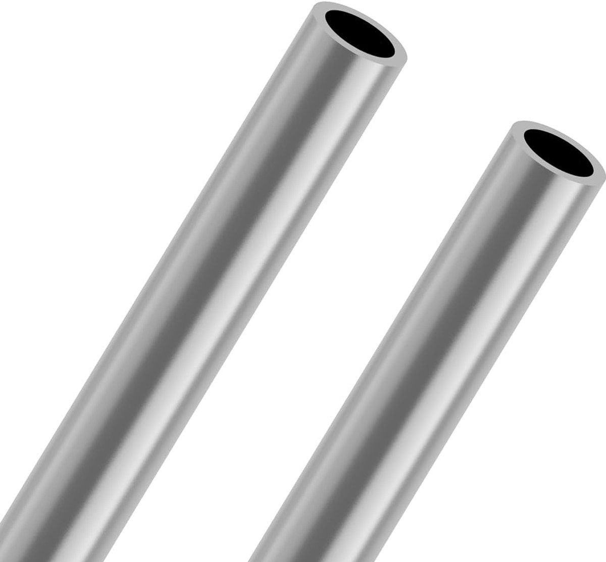 Naadloze stalen buizen, 2 stuks, 19 x 15 x 2 mm, lengte 300 mm lengte, precisiestaal, ronde buizen voor metaalbouw - ShopVlot
