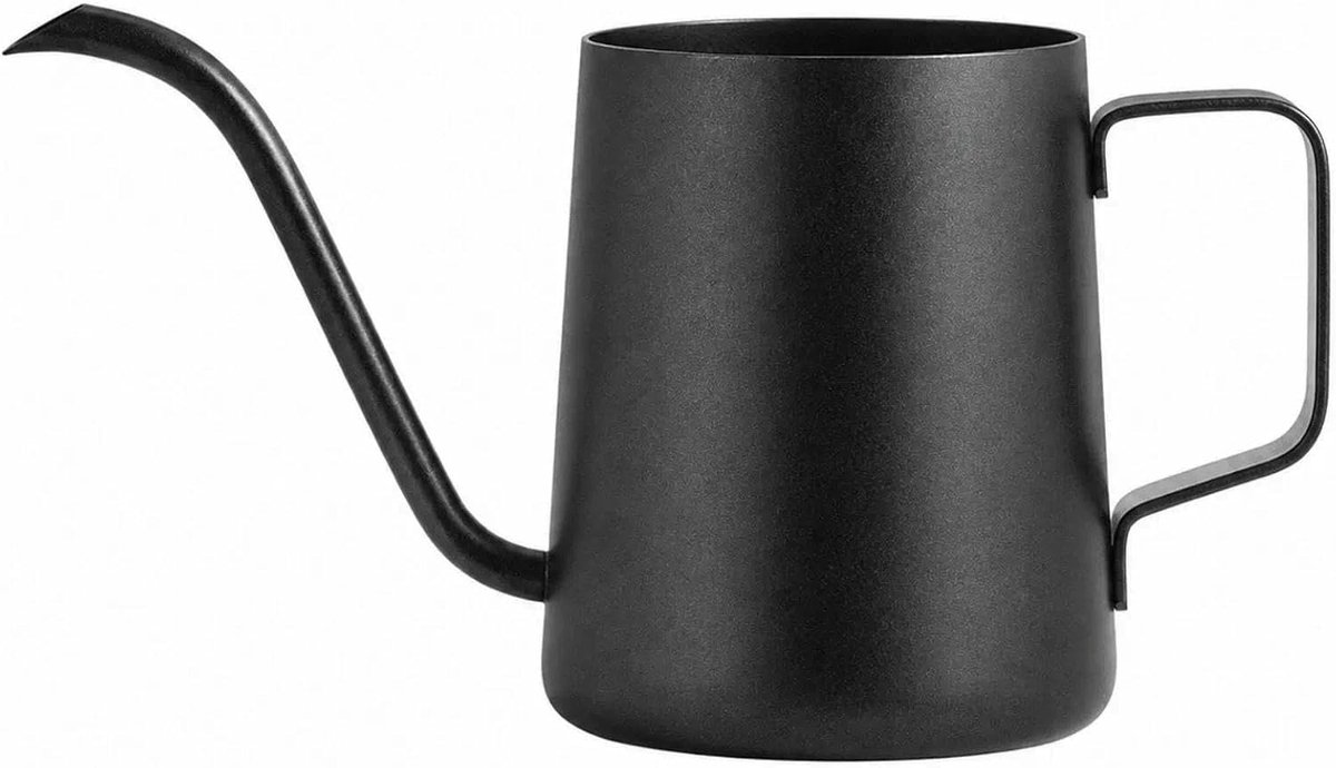 350 ml mini-gieter, roestvrij staal, kleine gieter voor kamerplanten en vetplanten, theepot en koffiepot met lange - ShopVlot