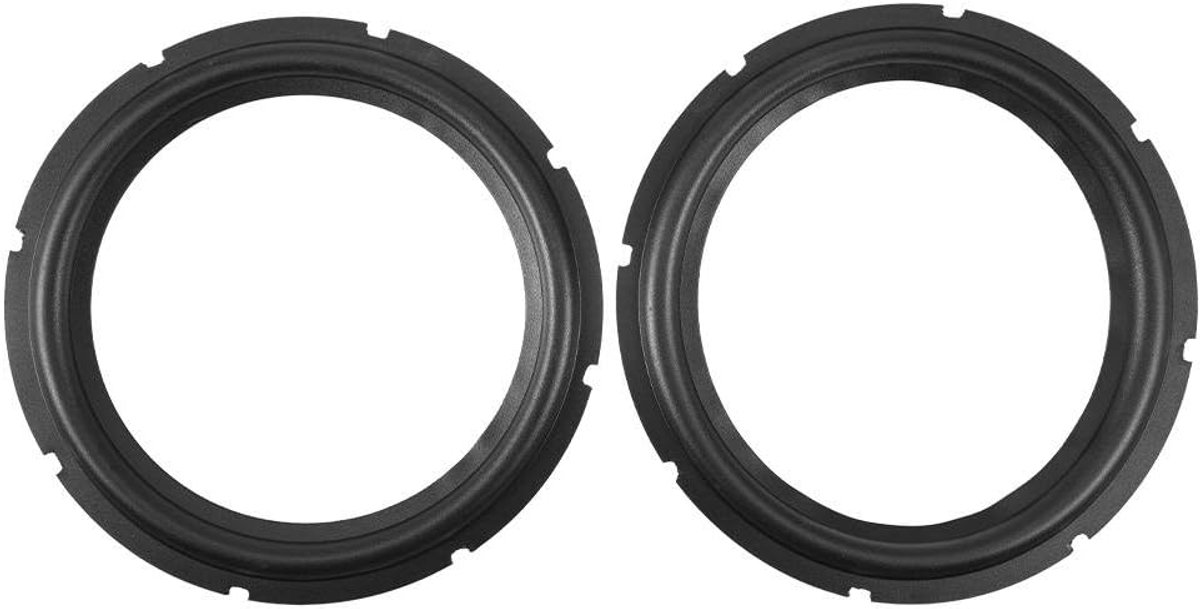 Rubber Bezel, 10 Inch Speaker Surround Repair Rubber Woofer Rim Repair Parts, Speaker Rubber Edge Ring Rings - ShopVlot