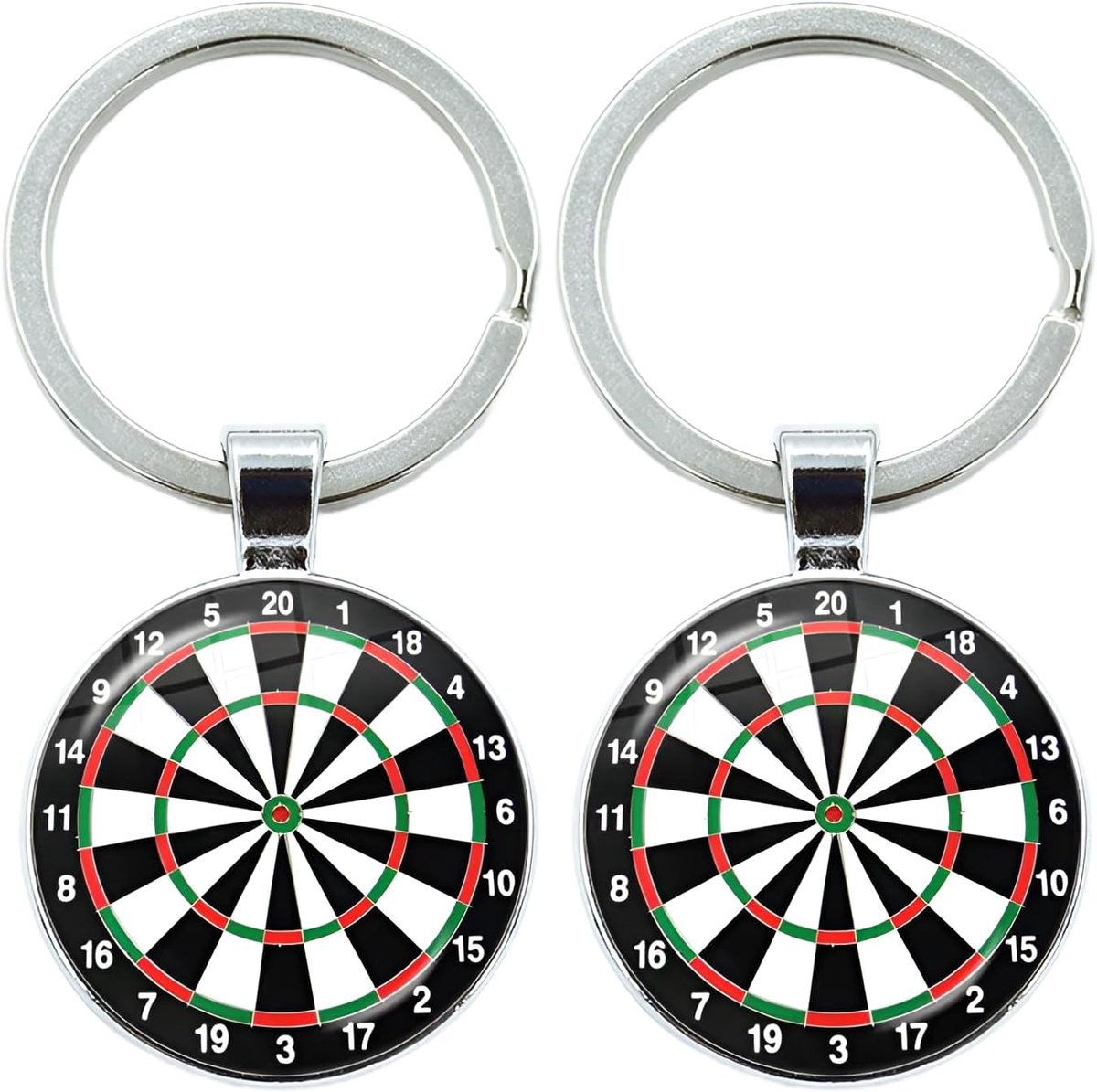 Dart Keychain, Pack of 2, Dart Gifts for Men, Gifts for Dart Players, Dart Gifts, Dart Gifts, Dart Decoration - ShopVlot