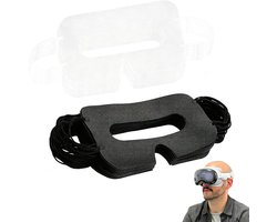 60 stuks wegwerp VR gezichtsmaskers voor HTC Vive Pro en andere VR headsets, hygiënische non-woven covers in zwart en - ShopVlot