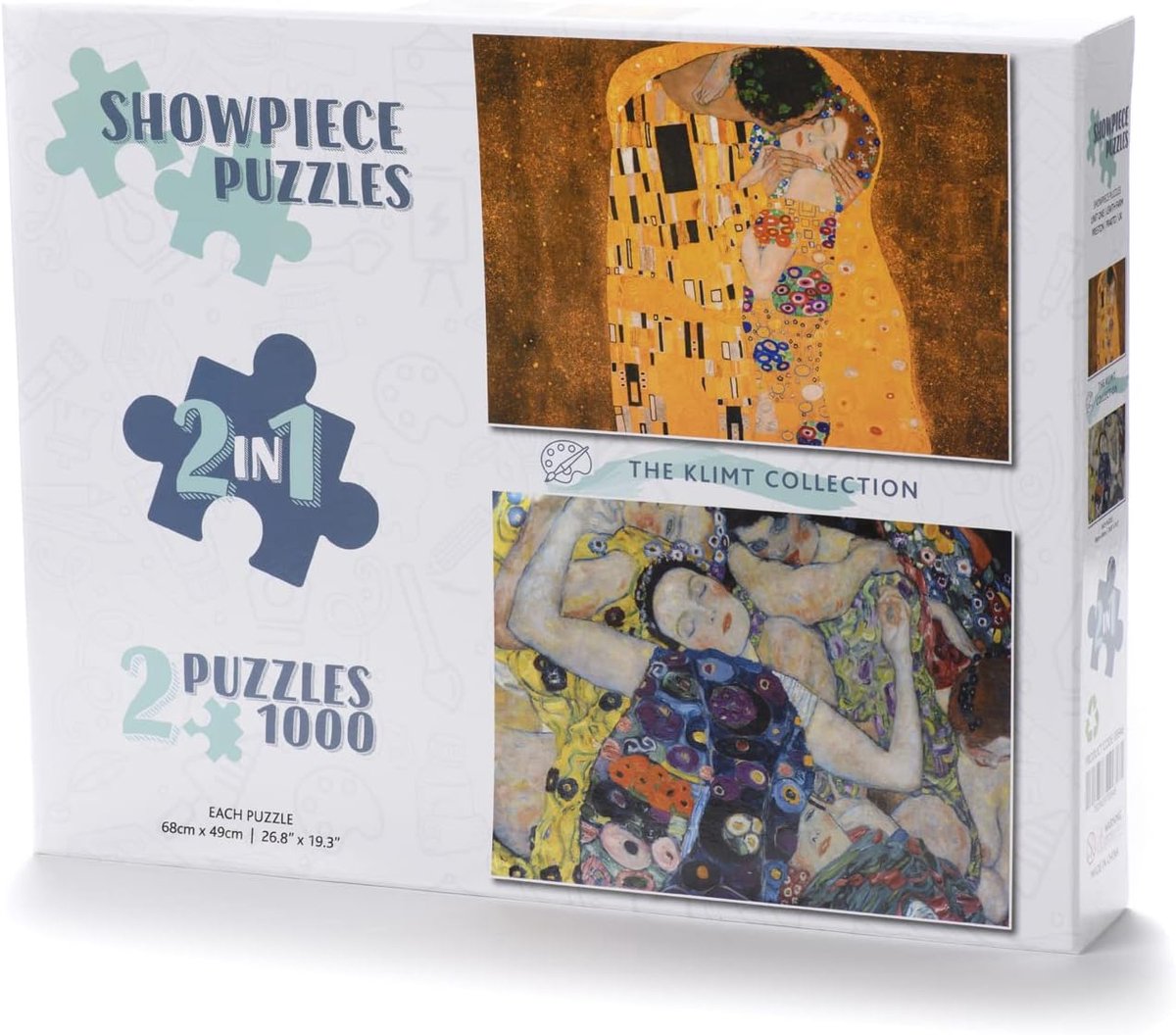 2 x 1000 Piece Collection (Klimt) - ShopVlot