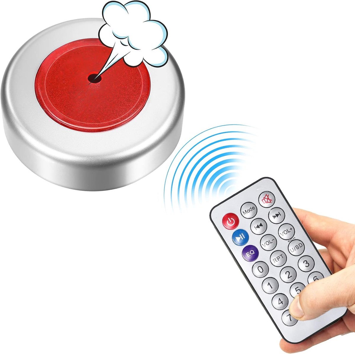 Zomiboo Finer Machine with Remote Control, Funny Joke and Sound, Wireless, Controlled Toy, Practical Joke Toy, Joke - ShopVlot