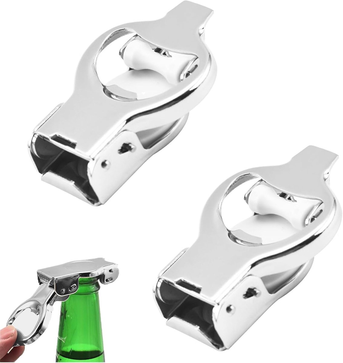 2 Pcs Foldable Bottle Opener, Foldable Bottle Opener, Multifunctional Bottle Opener, Reusable Beer Bottle Cap - ShopVlot