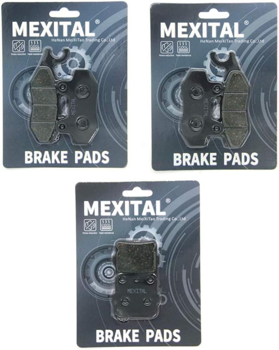 Motorcycle Brake Pads Front + Rear For YFZ 450 S/T (2004-2005) - ShopVlot