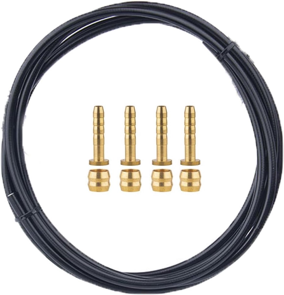 Hydraulische remleiding 2,5M - met olive connector - sterk en duurzaam - ideaal voor remreparatie - ShopVlot