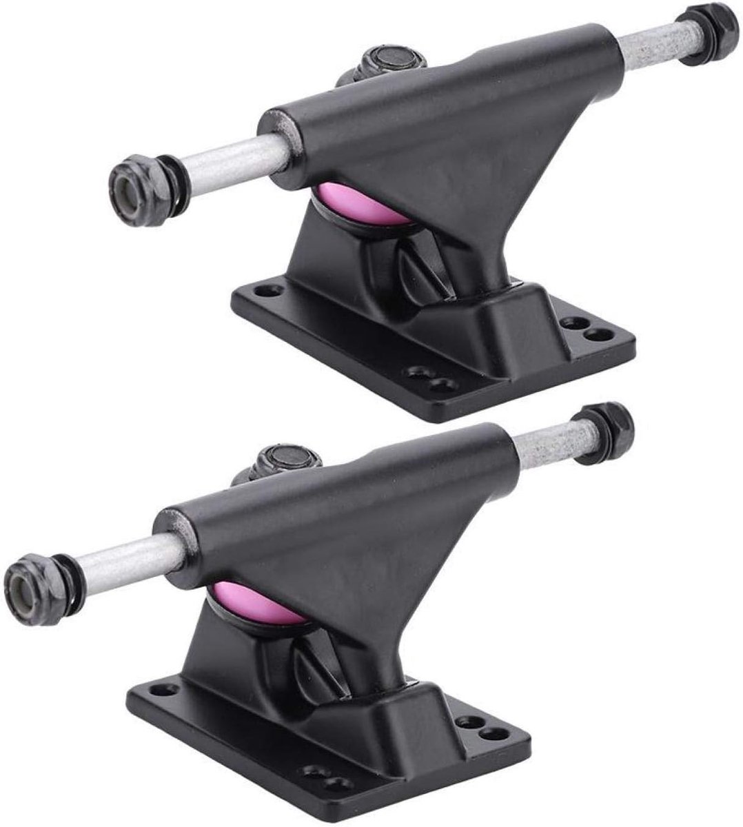 Skateboard Trucks Combo 3.25 Inch Wielen en ABEC Lager Set met All-In-One Skate T-Tool (Zwart)