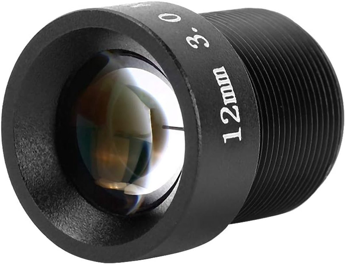 Camera lens board 12mm - groothoeklens - 3MP hoge definitie - perfecte bewaking voor nachtopnames - ShopVlot