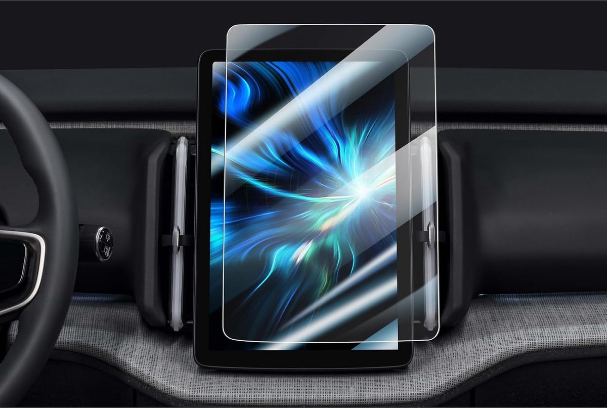 Screenprotector 12.3 inch - Tempered glass - Krasbestendig - Bescherming voor Volvo EX30 - ShopVlot