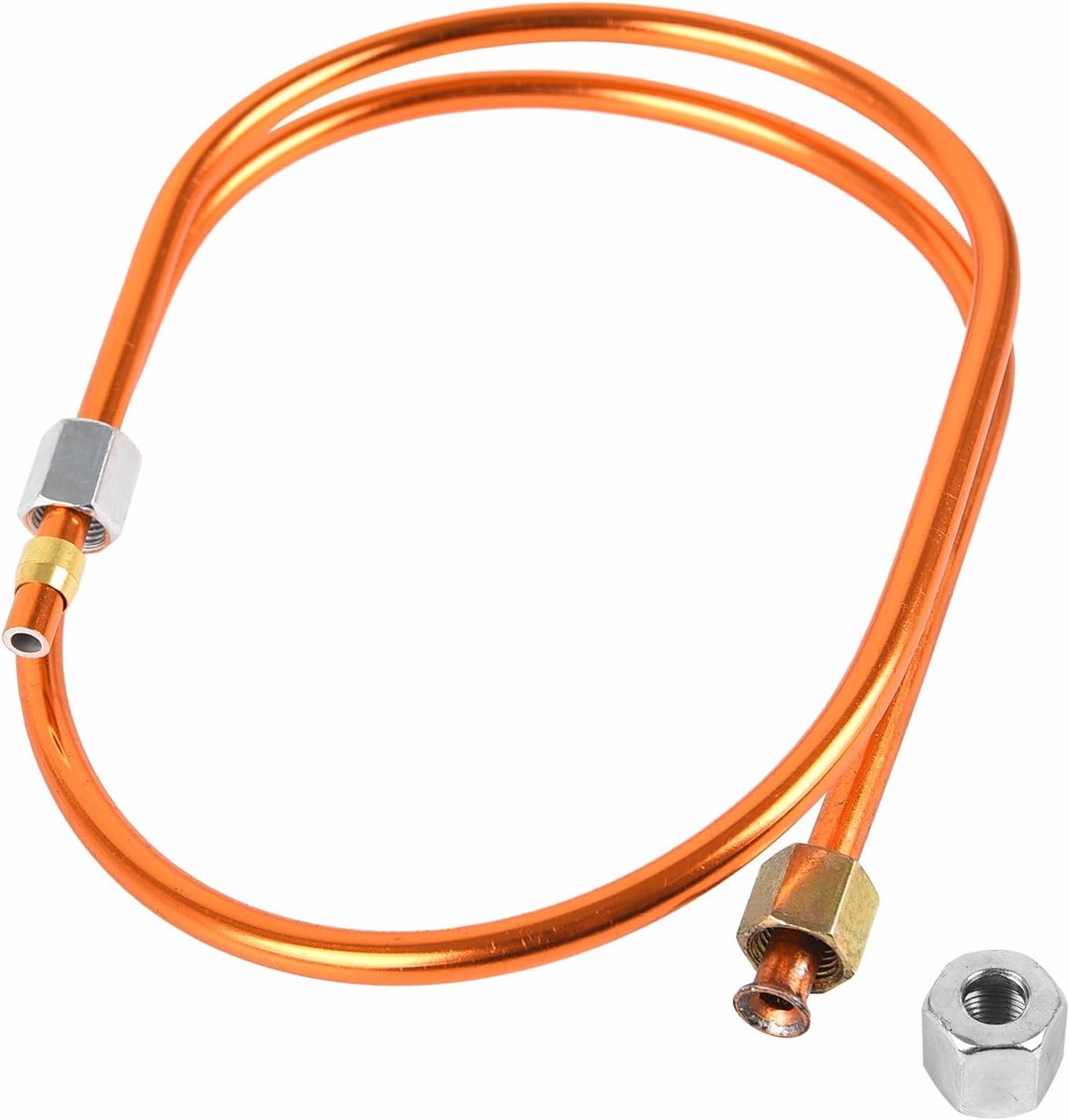Luchtdrukcompressor Uitlaatbuis 6mm - Aluminium Afvoerslang - Efficiënte drukverlichting - Verlengde levensduur - ShopVlot