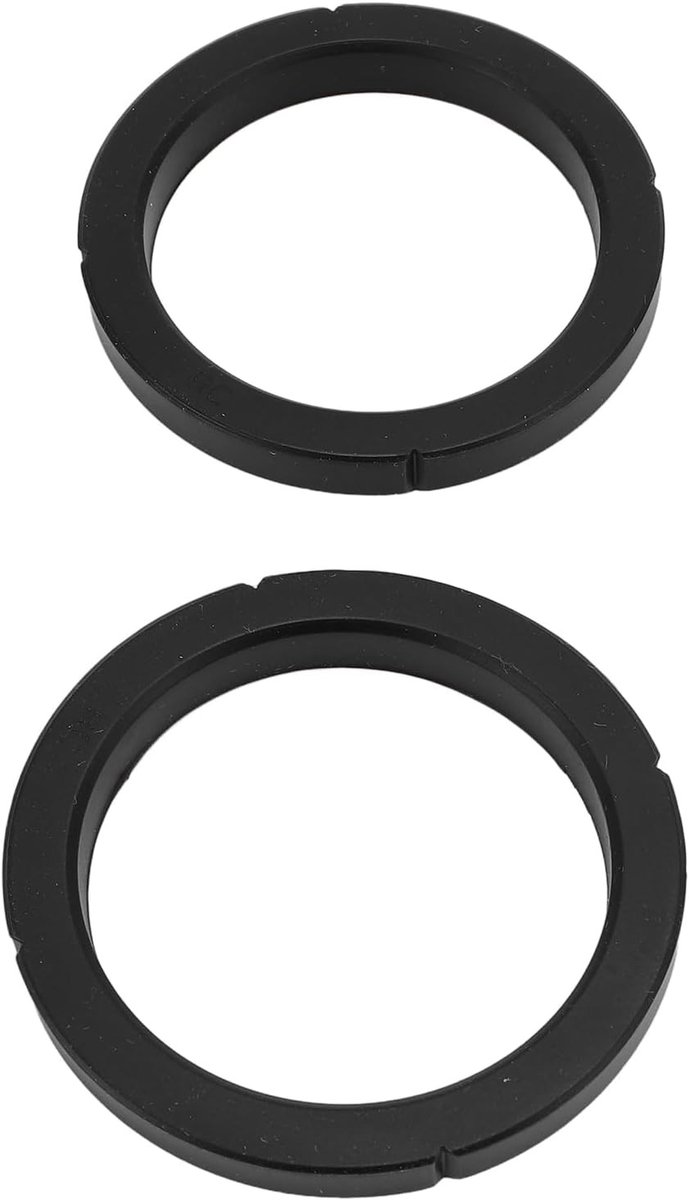 Gasket voor Rancilio Silvia Koffiemachine - Voedselveilige Siliconen Dichting voor Groepkop - Set van 2 Stuks voor Perfecte Espresso
