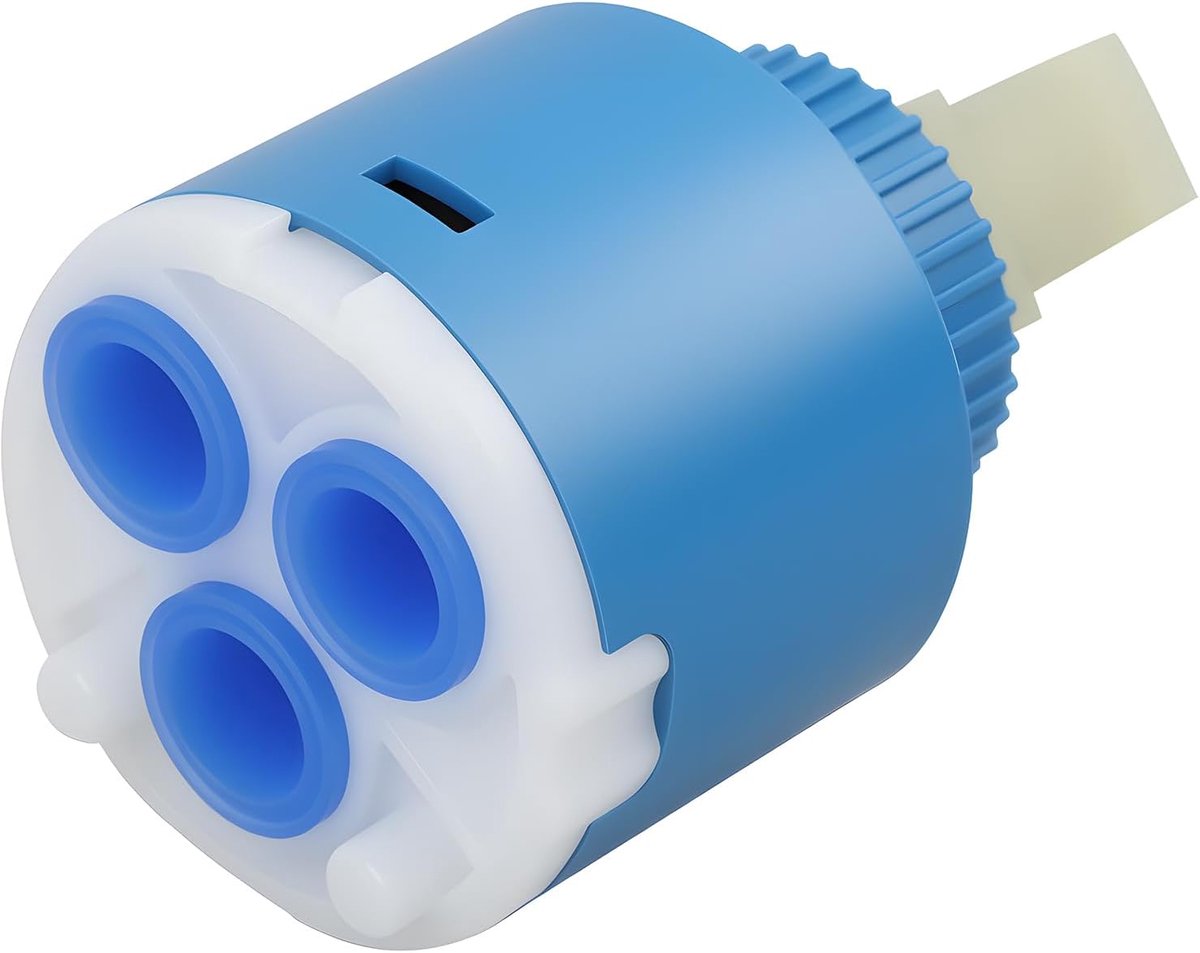 Keramische cartridge 35mm - hoogwaardig - eenvoudig te installeren - vermindert watergeluid - ShopVlot
